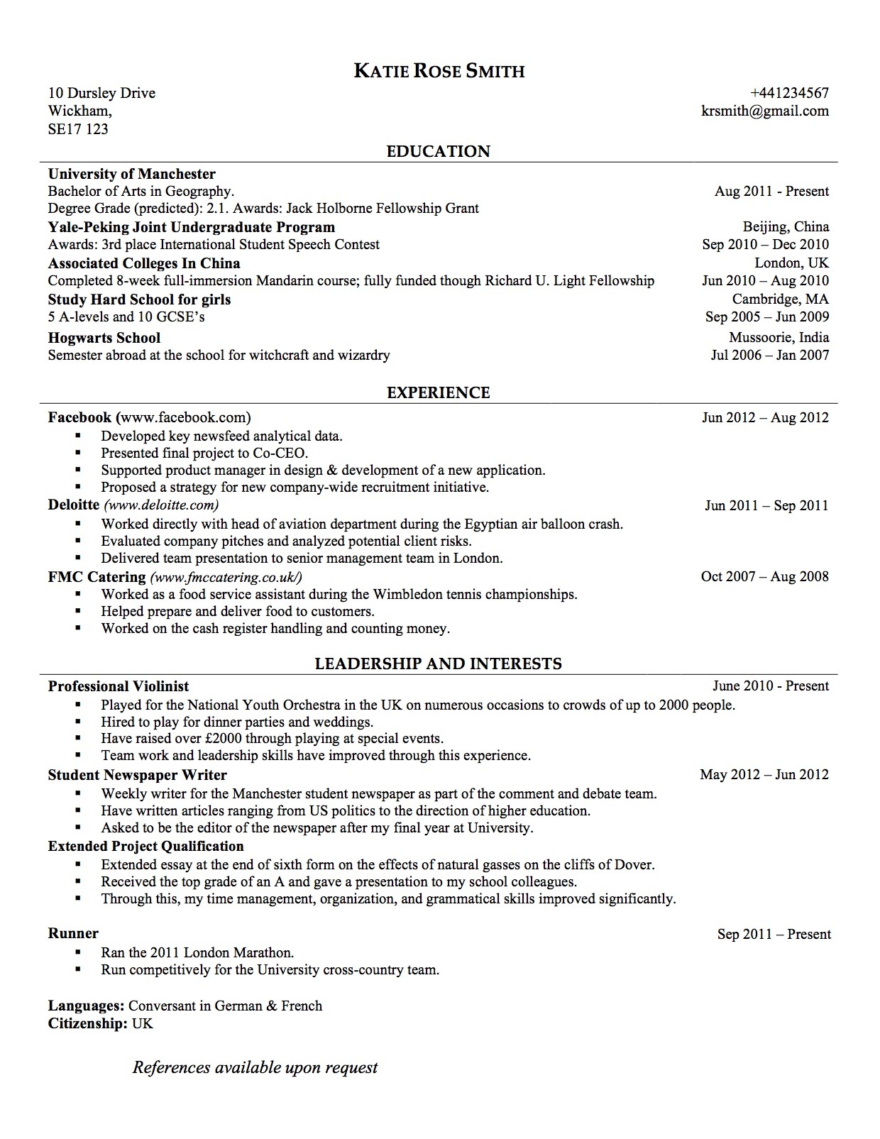 LPT: Have multiple, well-formatted resumes geared towards specific ...